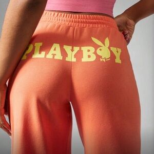 Playboy Orange Sweatpants